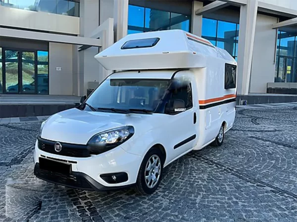 Aylık Karavan Kiralama 2022 Beyaz Fiat Doblo